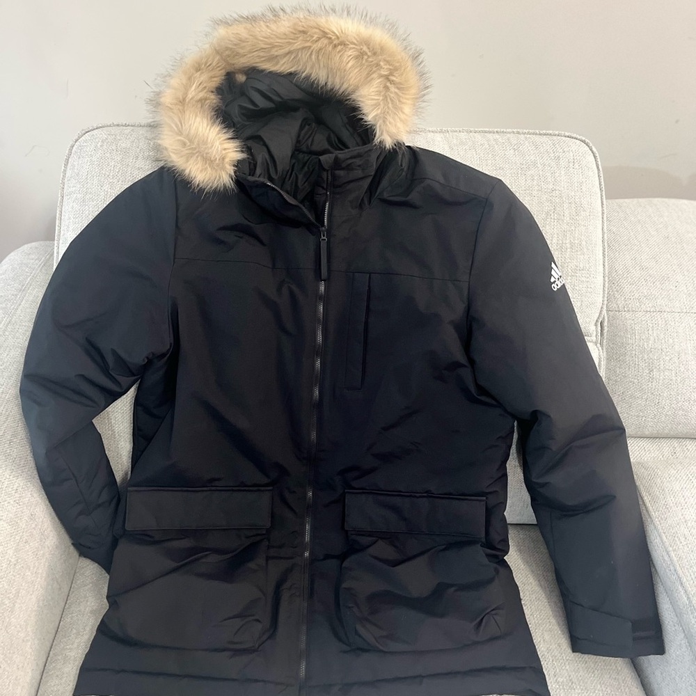 Adidas jacket- black